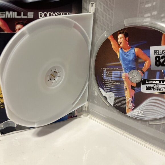 Les Mills Body Step 82 Complete DVD, CD, Case and Notes Tested Working OOP HTF! - Picture 4 of 4